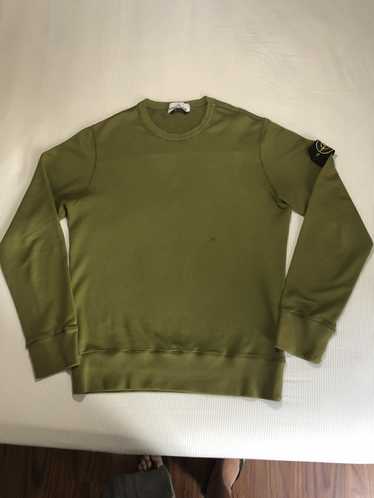 Stone Island Garment Dyed Lightweight Crew Sweat