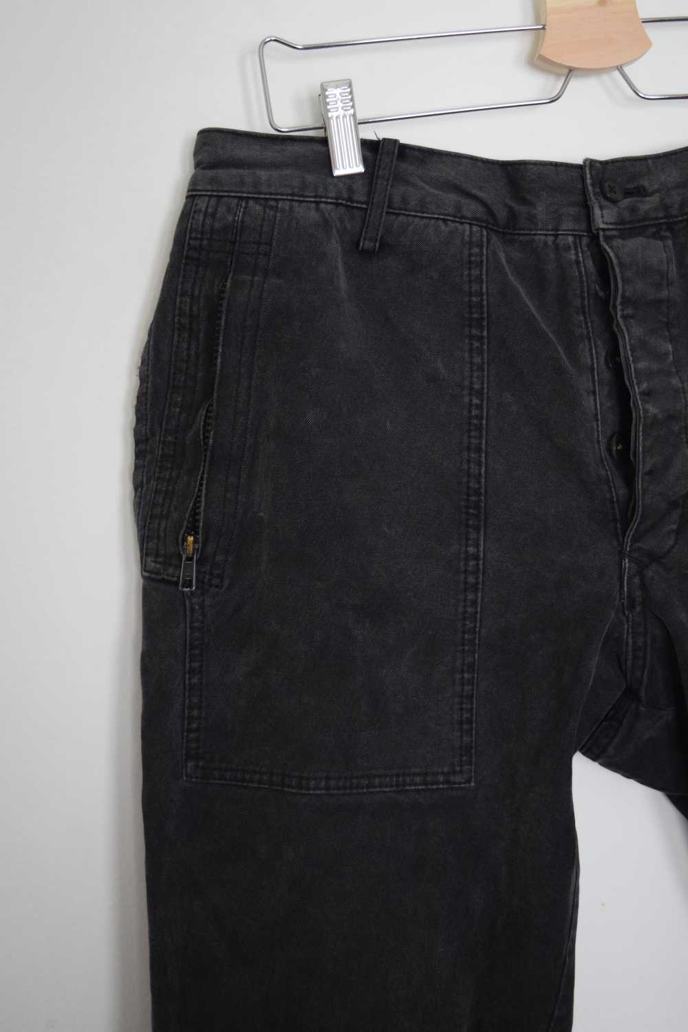 Yohji Yamamoto 2006SS Cropped Denim Pants - image 3