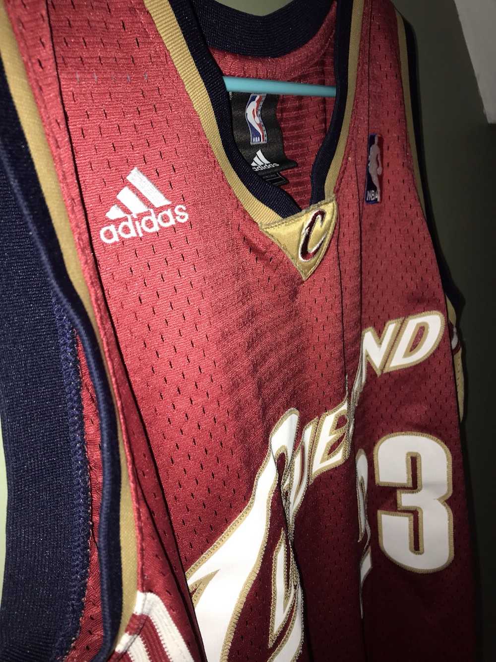 Adidas × NBA × Vintage Vintage LeBron James away … - image 2