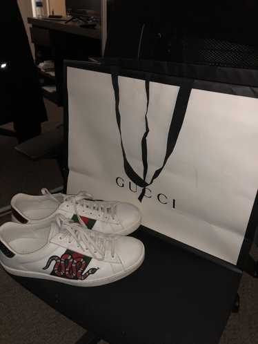 Gucci Gucci Ace embroidered sneaker - image 1