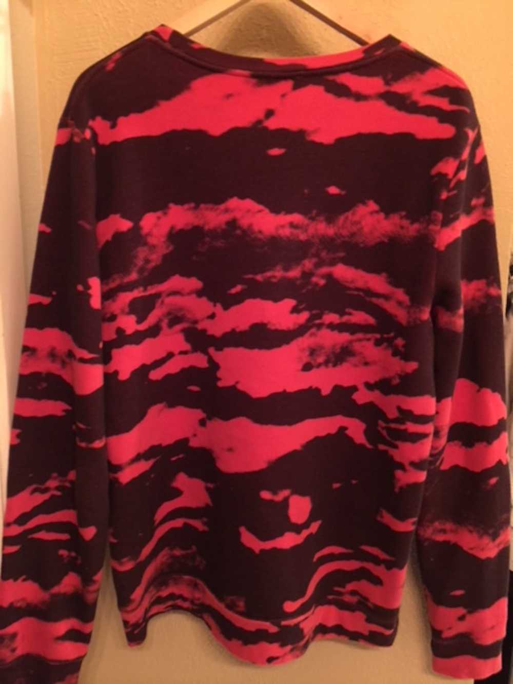 A.P.C. Dark Red Allover Print Sweatshirt - image 4
