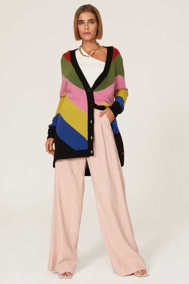 Sara Battaglia Rainbow Cardigan