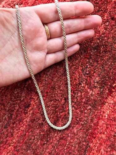 Italian Silver Sterling Silver Rope Chain 20" |…