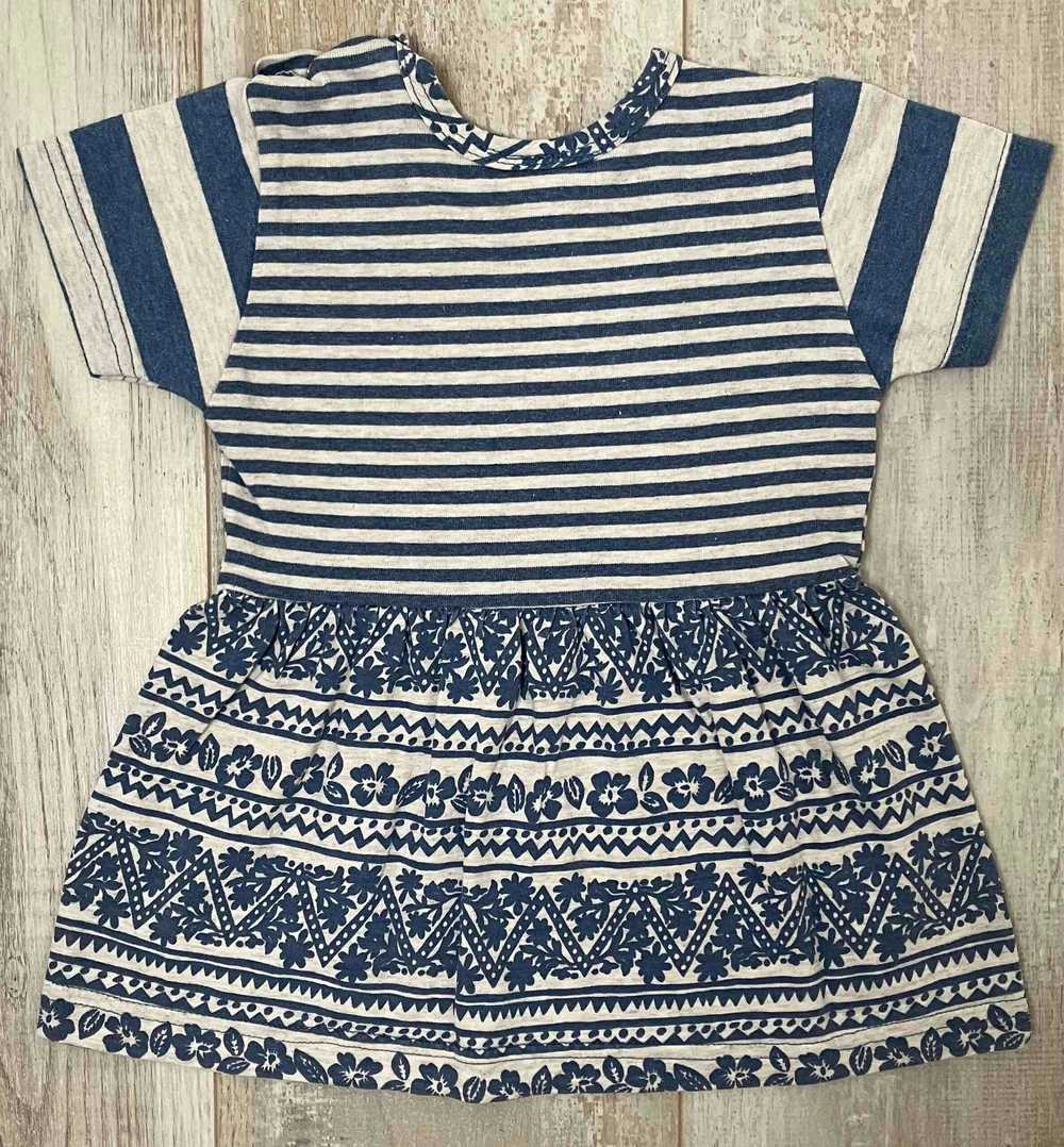 Cotton dress - Little boy striped dress Made in F… - image 2
