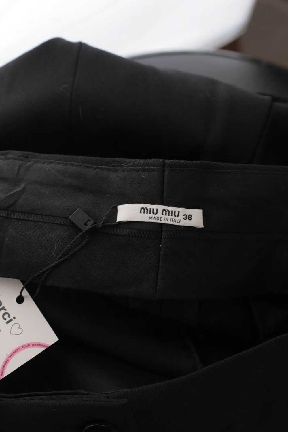 Circular Clothing Pantalon large Miu Miu noir. Ma… - image 5