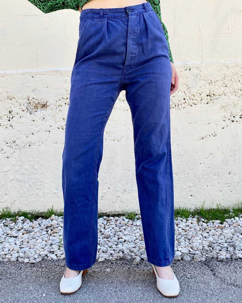 Lapis French Workwear Pants - image 2