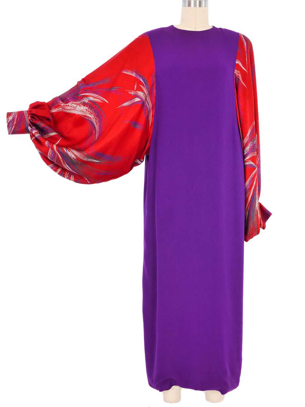 Maruscha Two Tone Balloon Sleeve Dress - image 2