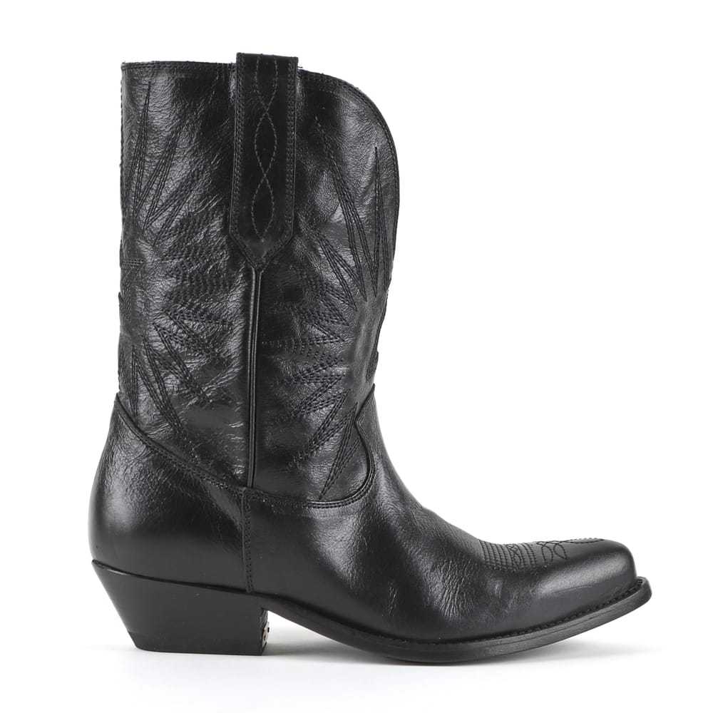 Golden Goose Wish Star leather cowboy boots - image 1