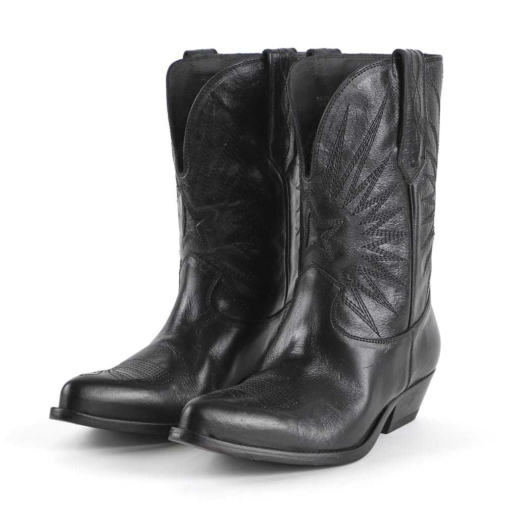 Golden Goose Wish Star leather cowboy boots - image 2