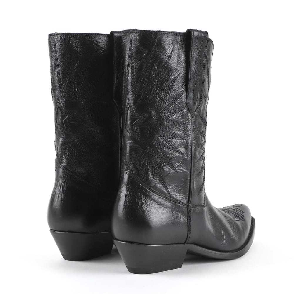 Golden Goose Wish Star leather cowboy boots - image 3
