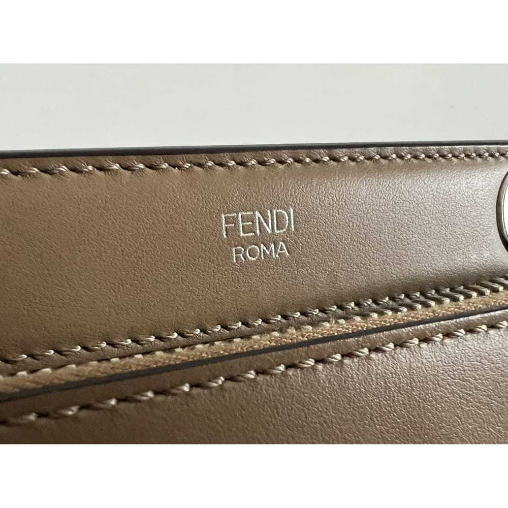 Fendi Dot Com leather handbag - image 3