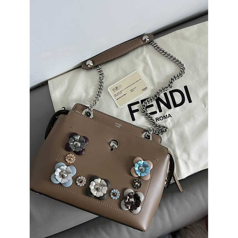 Fendi Dot Com leather handbag - image 9