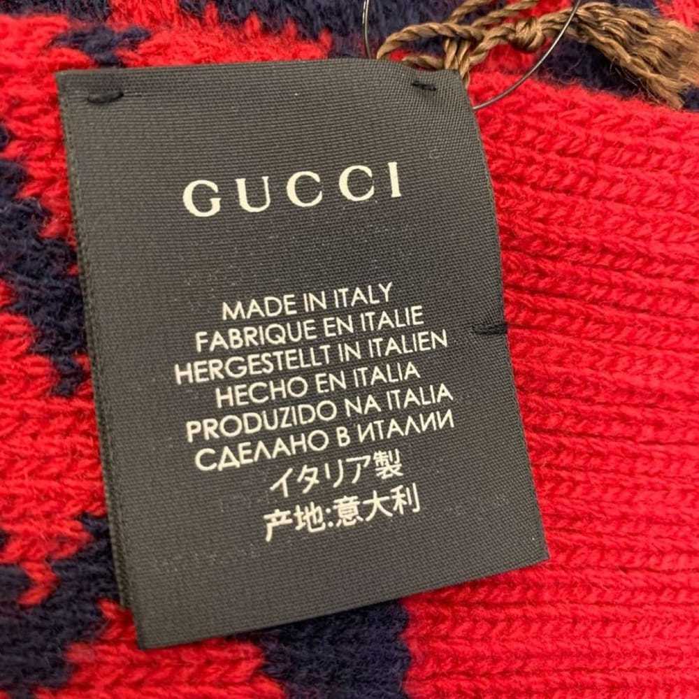 Gucci Wool scarf - image 4