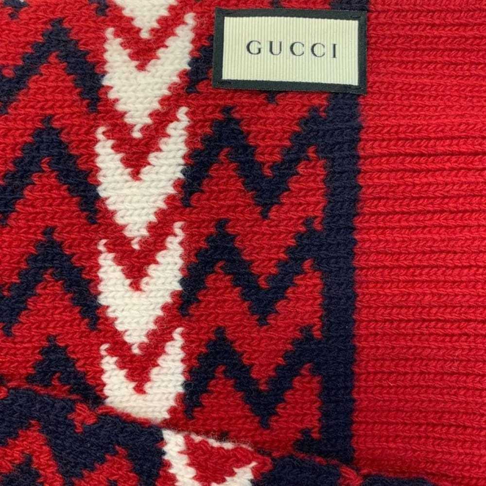Gucci Wool scarf - image 7
