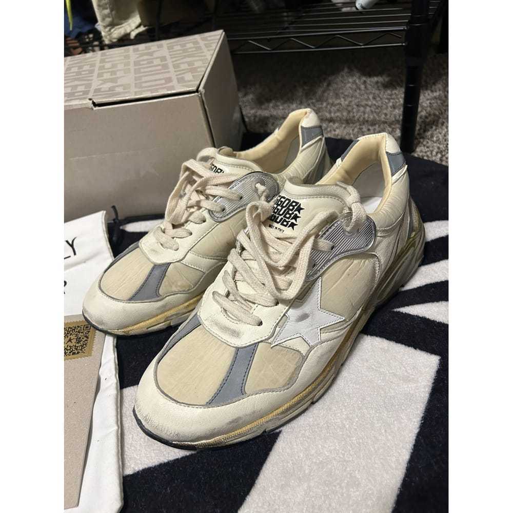 Golden Goose Dad-Star leather low trainers - image 2