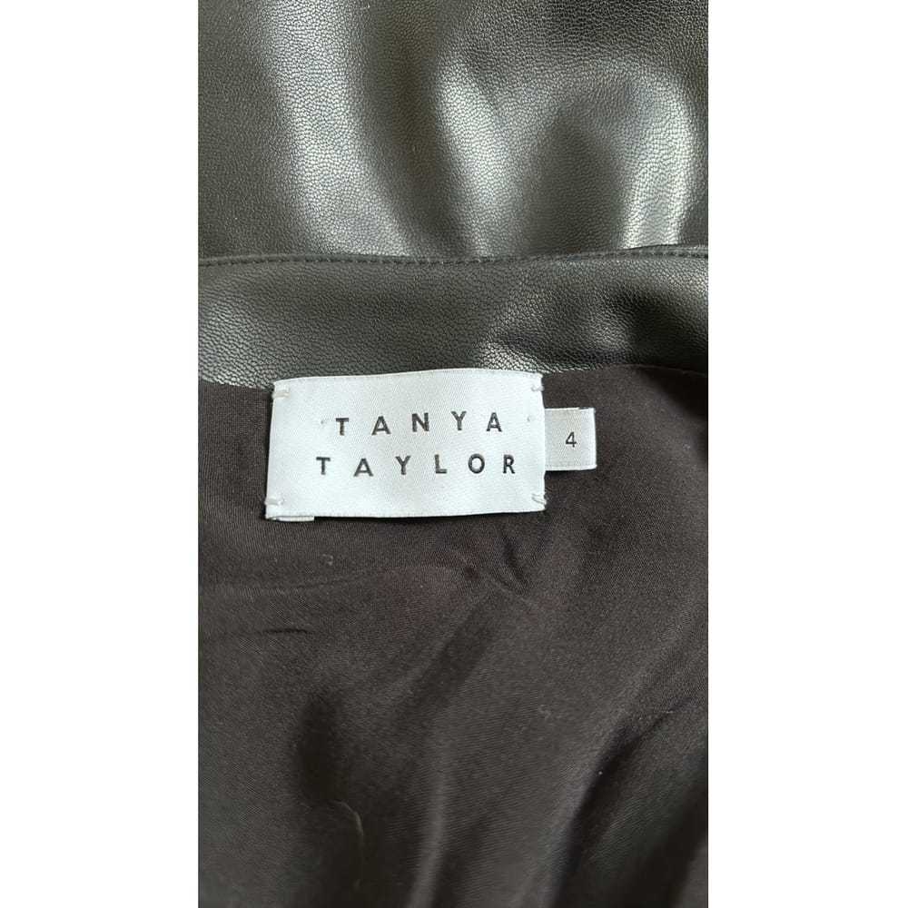 Tanya Taylor Vegan leather mid-length dress - image 2