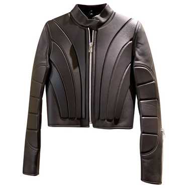 Bottega Veneta Leather biker jacket