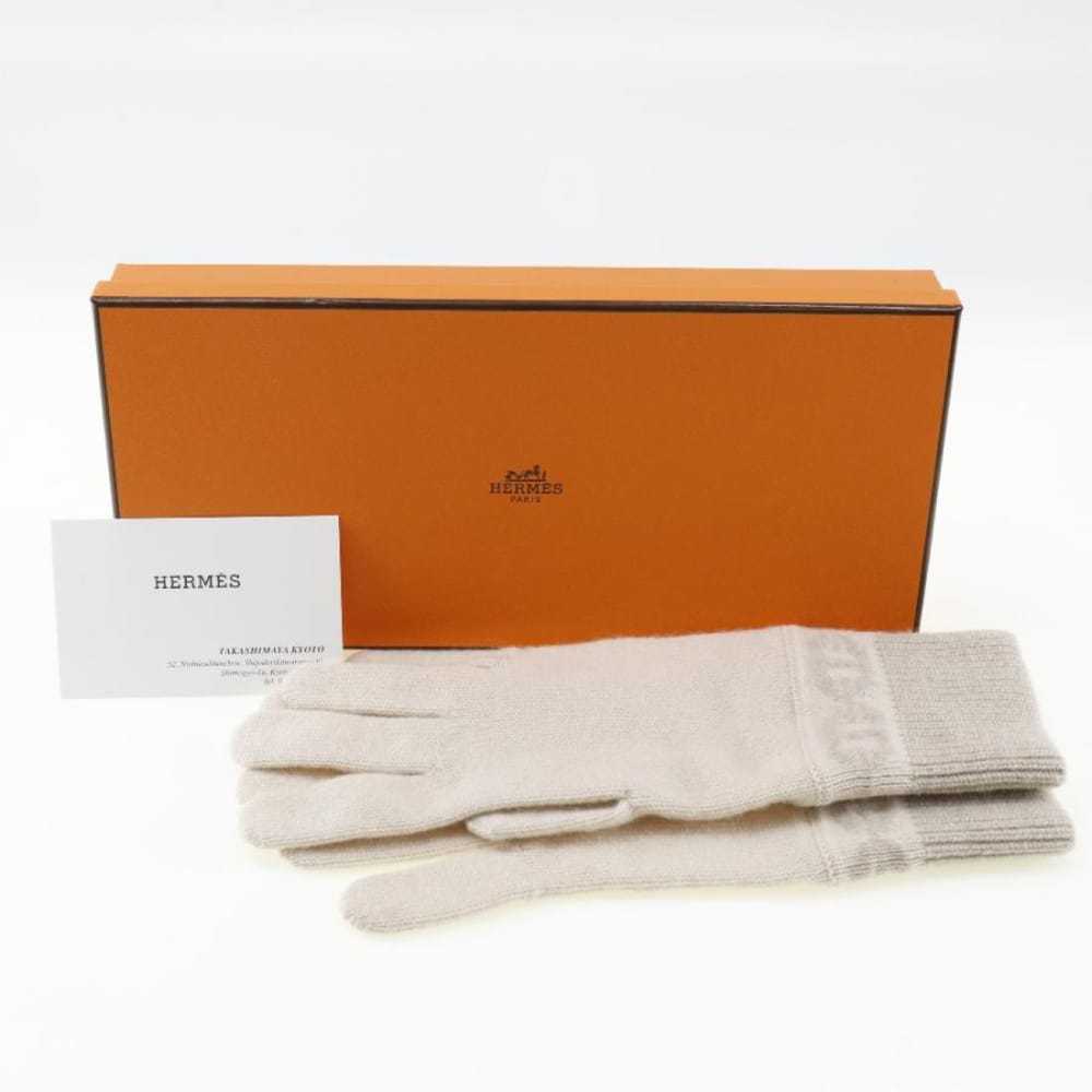 Hermès Cashmere gloves - image 6