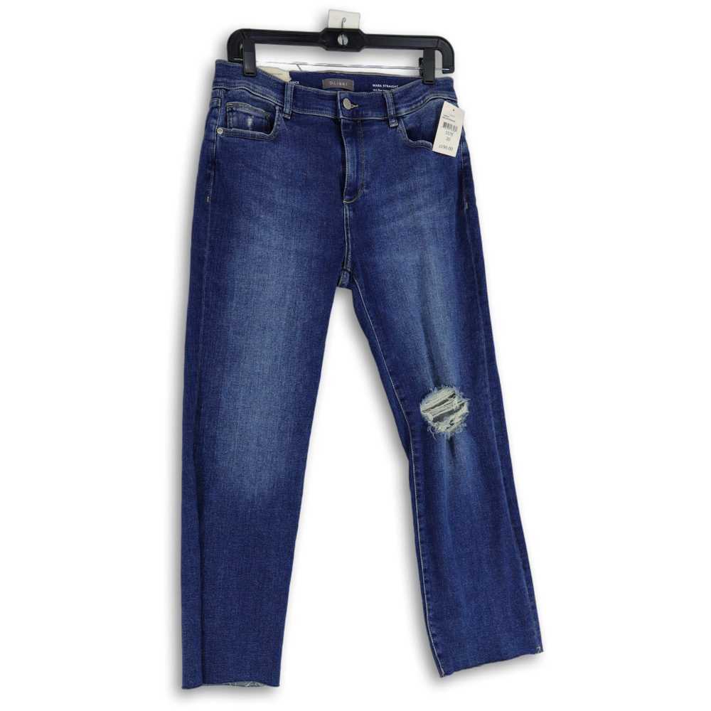 DL1961 NWT Womens Blue Denim Mid Rise Medium Wash… - image 1