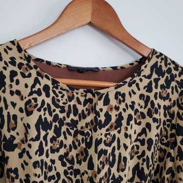 Torrid Cheetah Chiffon Mini Shirt Dress Animal Print Rolltab Sz 2X Tan -  $40 - From Karen
