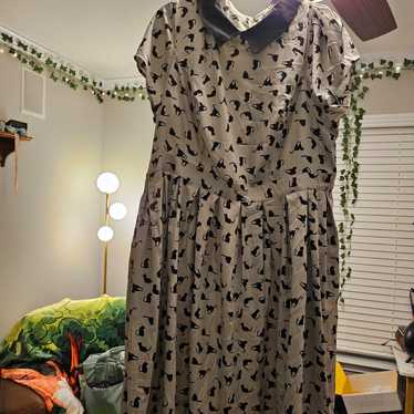 Vintage cat dress Gem