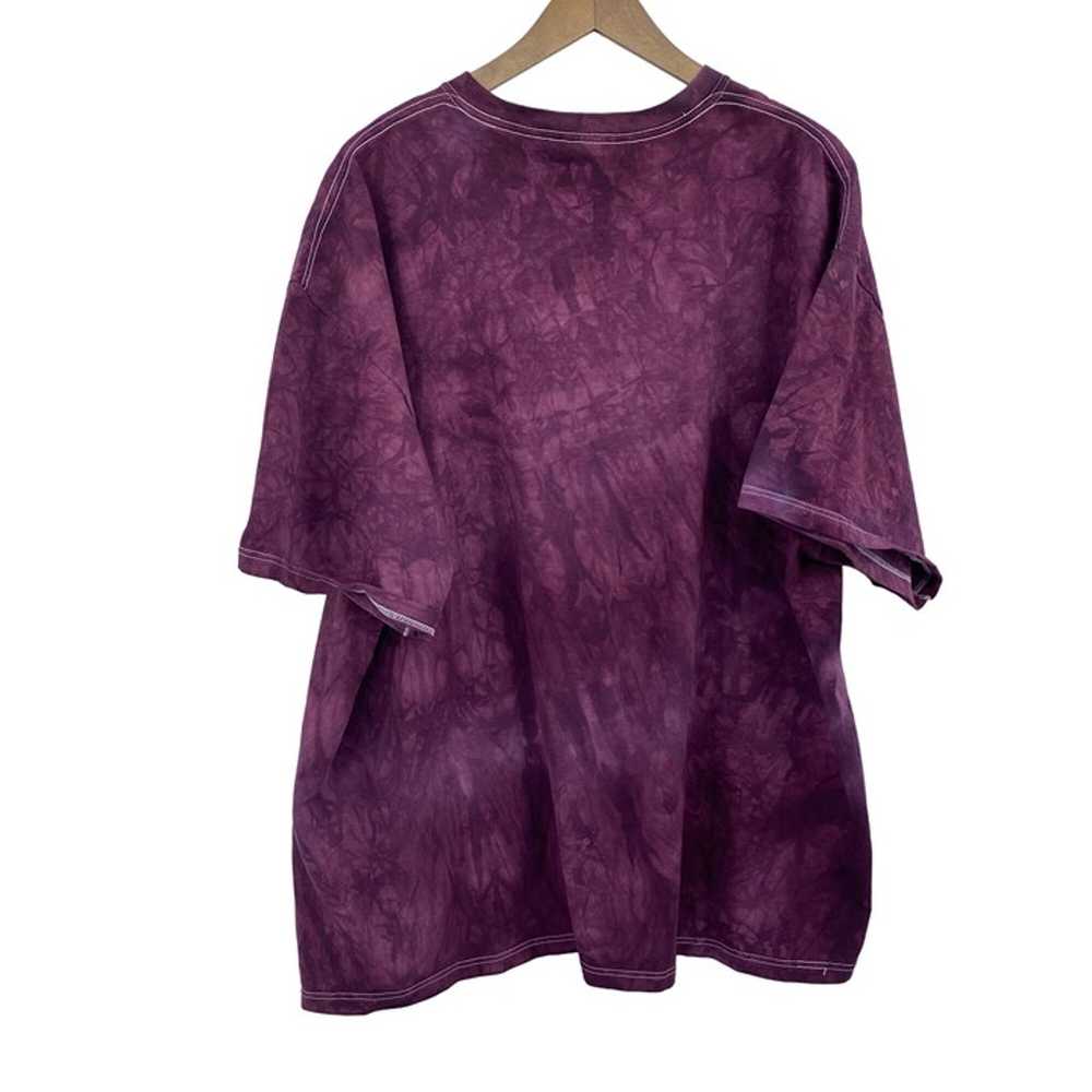 Horse graphic t shirt size 3XL purple tie dye boh… - image 6