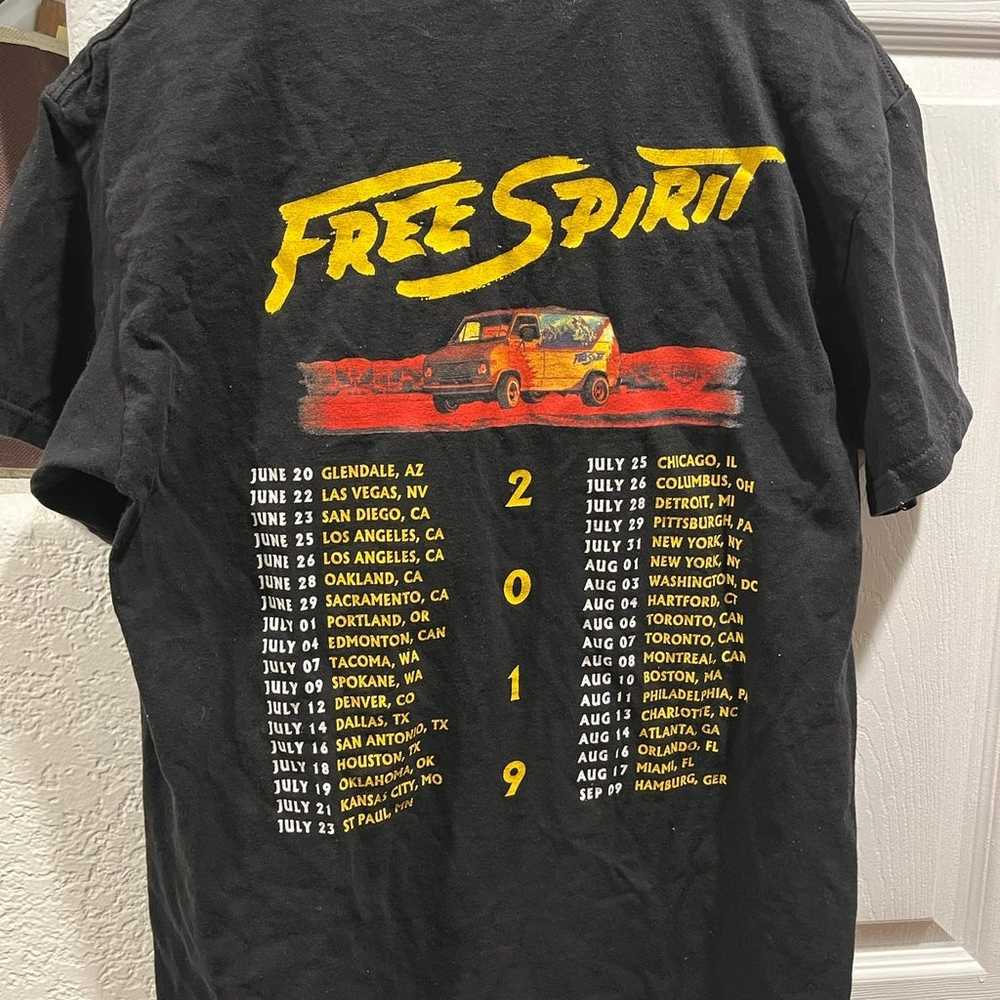Khalid 2019 Free Spirit Tour Shirt Black Size Med… - image 3