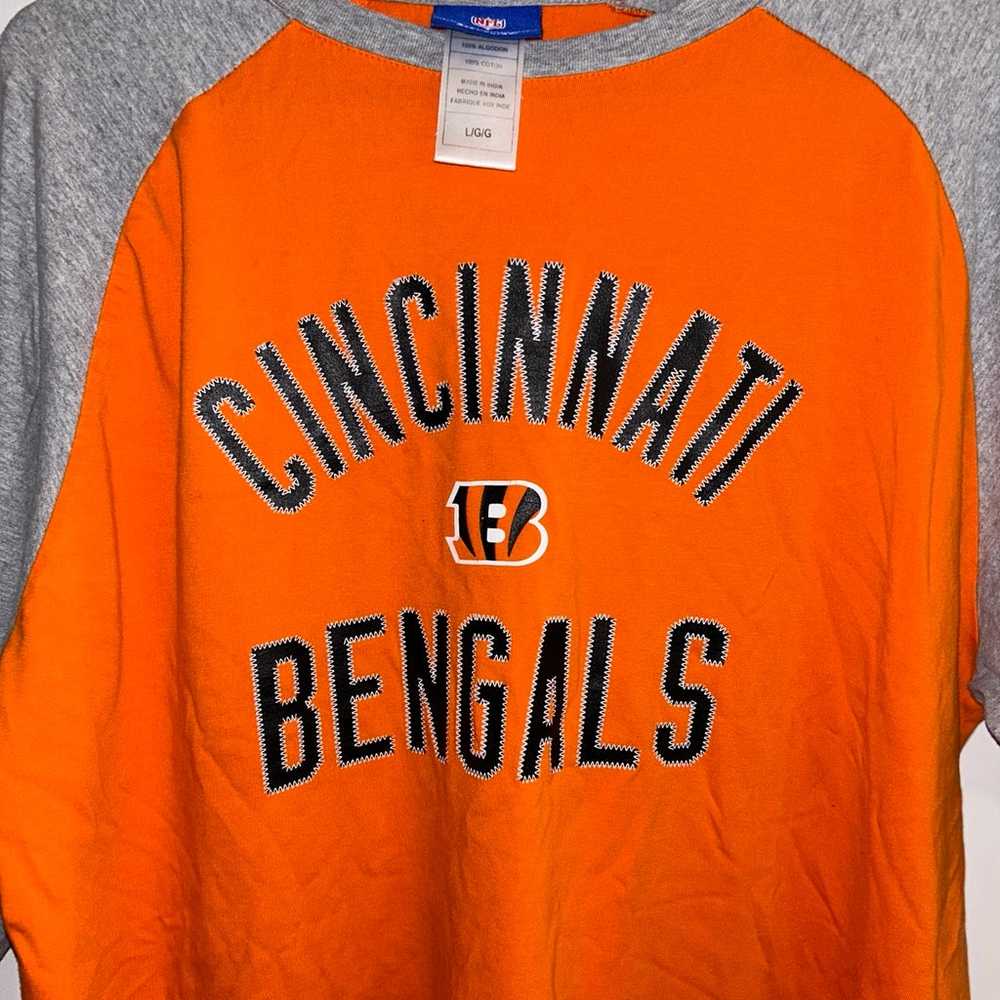 Vintage NFL Reebok Cincinnati Bengals Classic Shi… - image 2