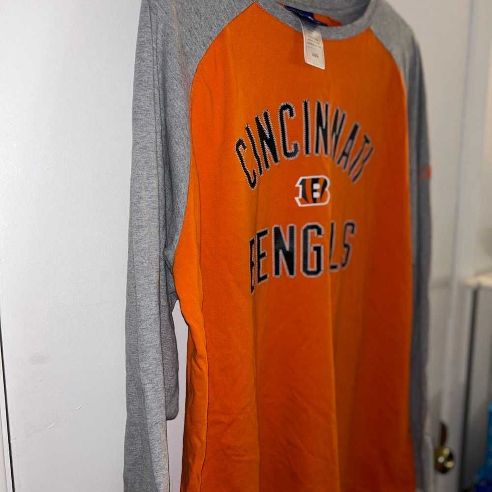 Vintage NFL Reebok Cincinnati Bengals Classic Shi… - image 4