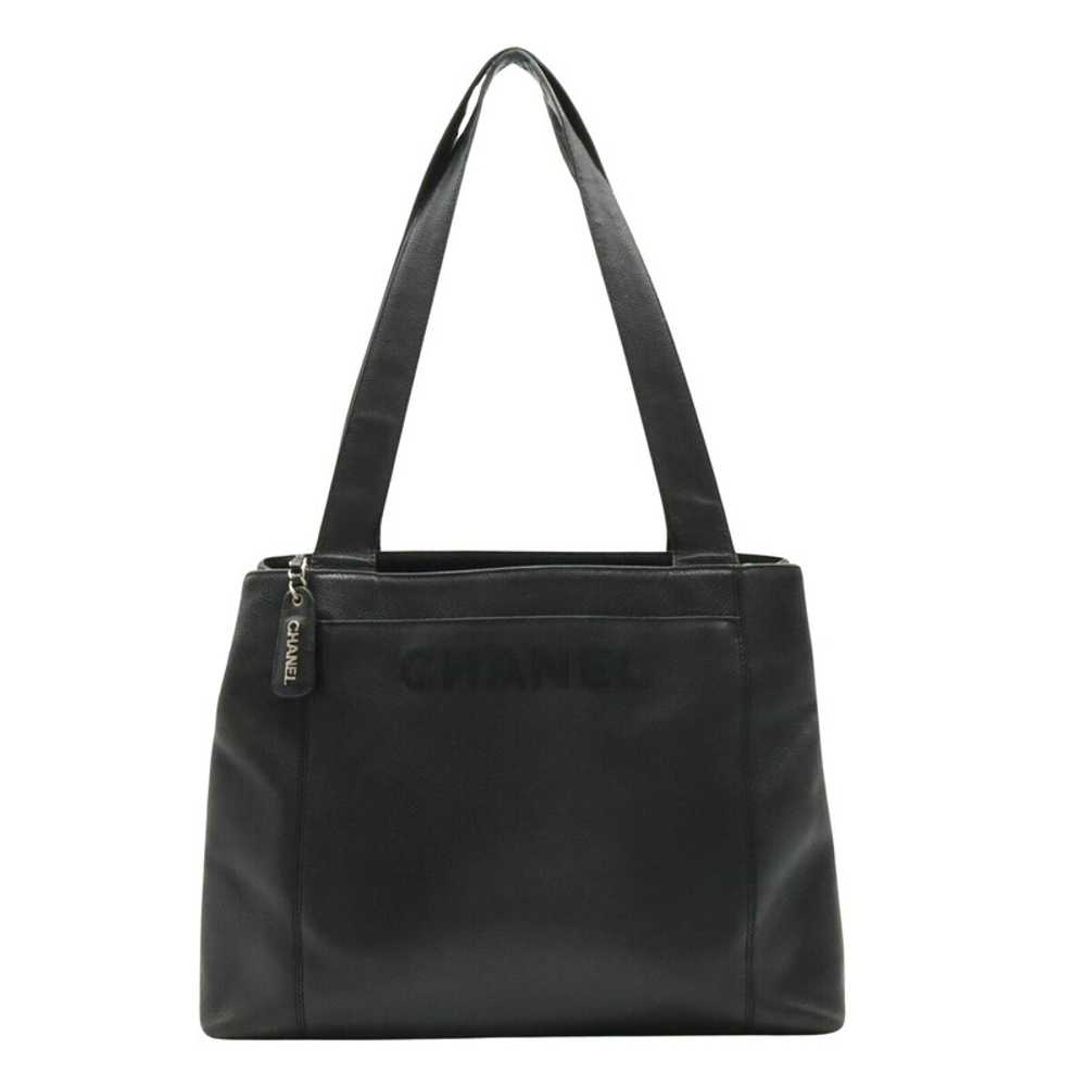 Chanel Coco Cabas Leather in Black - image 1