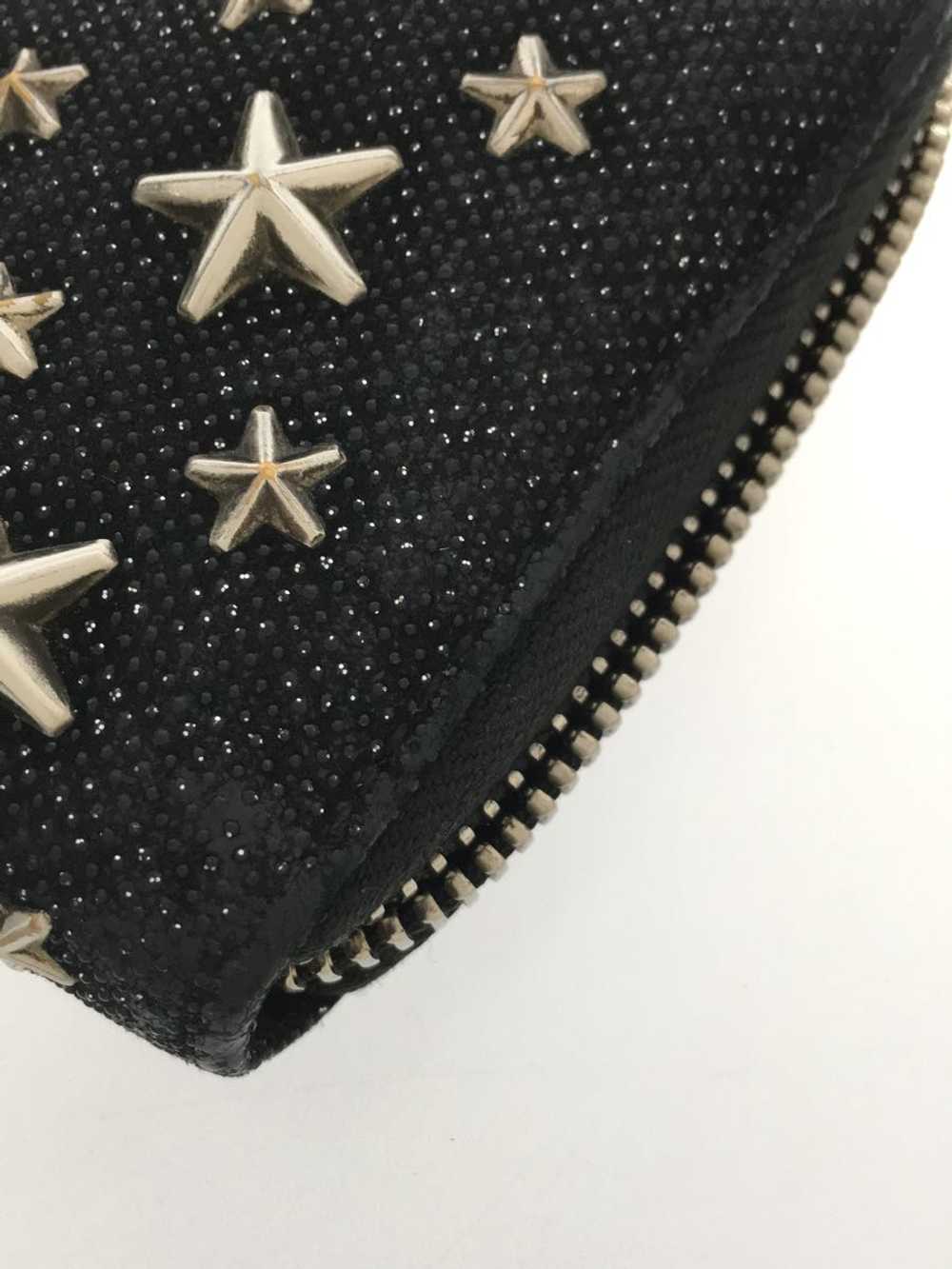 Jimmy Choo Star Studs Round Zipper Long Wallet Le… - image 8