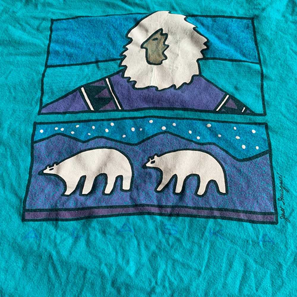 Vintage 90s Alaska T-shirt - image 5