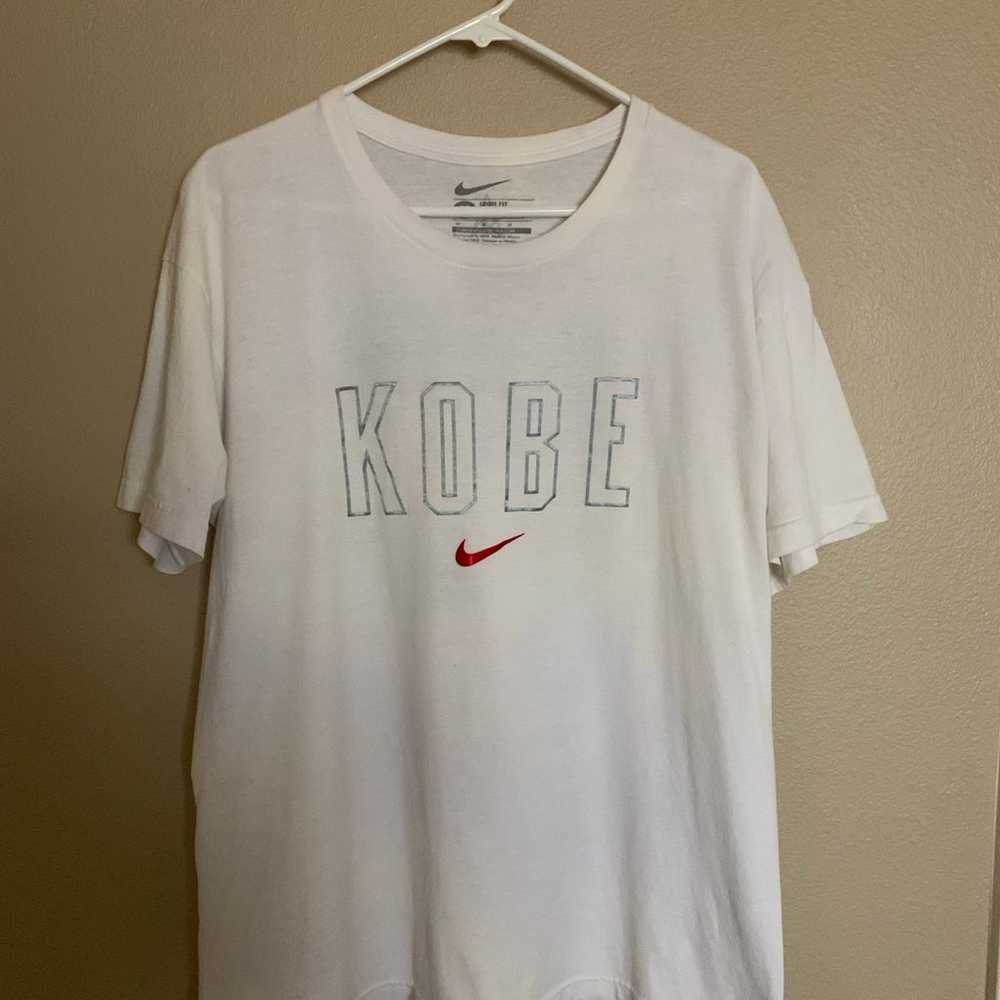 Men Nike Kobe 10 USA White Shirt Cotton Medium. U… - image 1