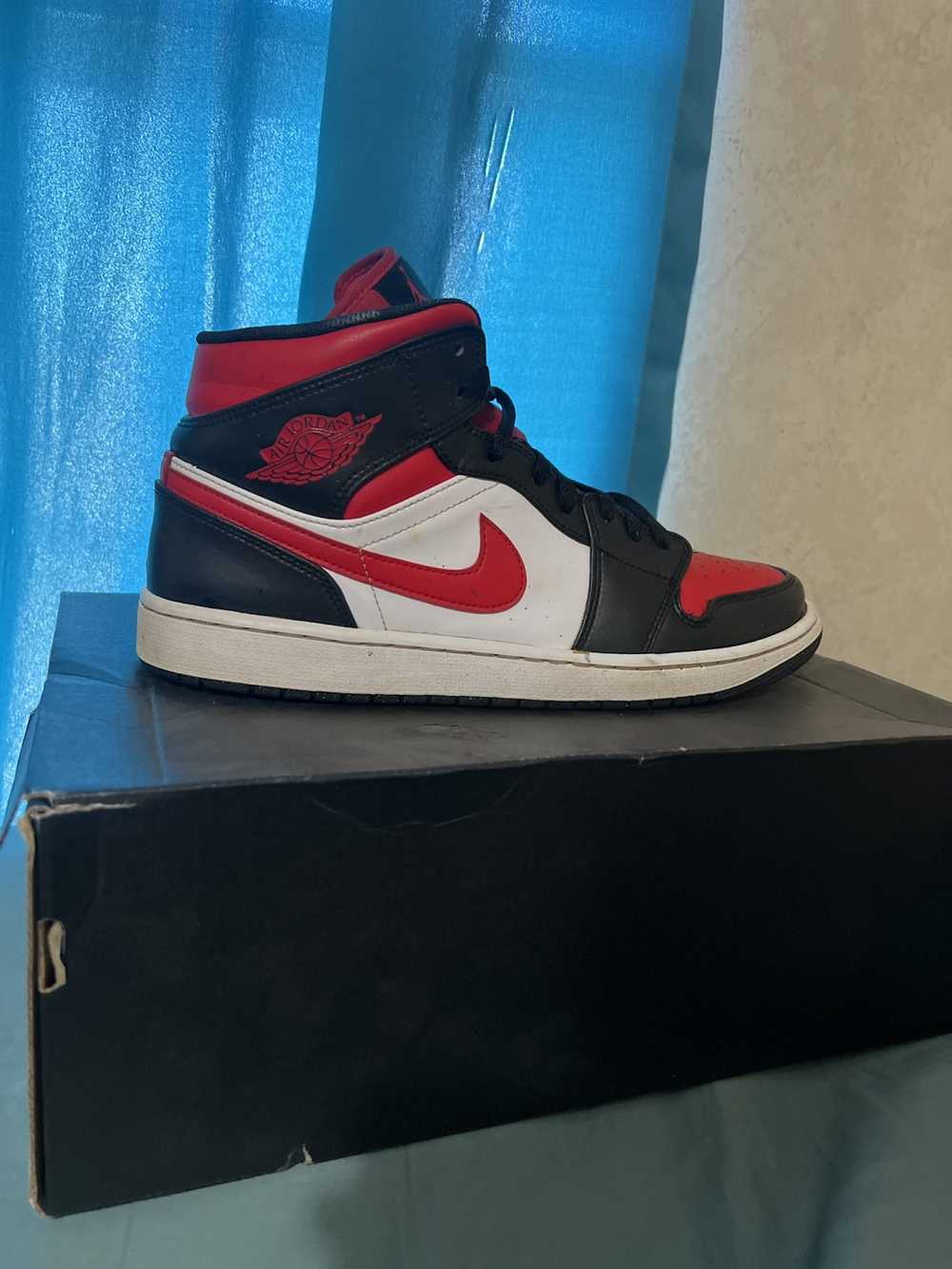 Jordan Brand × Nike Jordan 1s Red/black/white - image 5