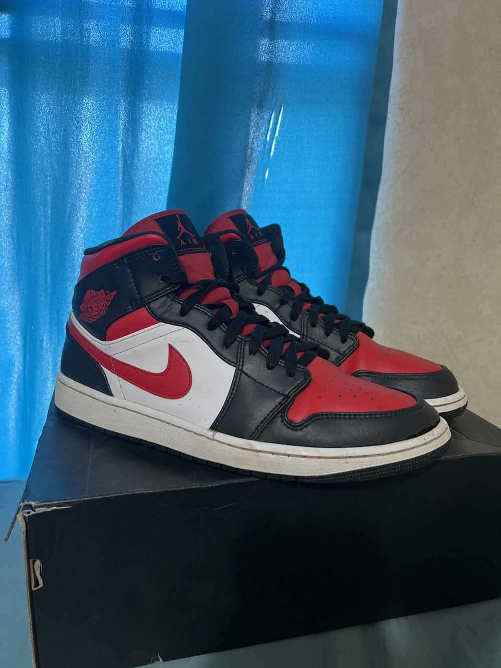 Jordan Brand × Nike Jordan 1s Red/black/white - image 6