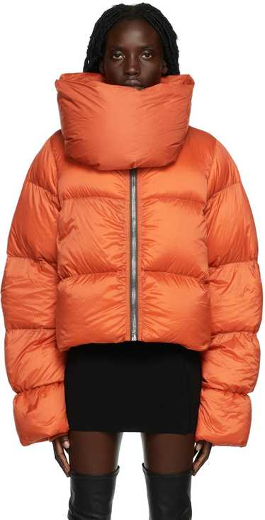 Rick Owens Orange Strobe Coat