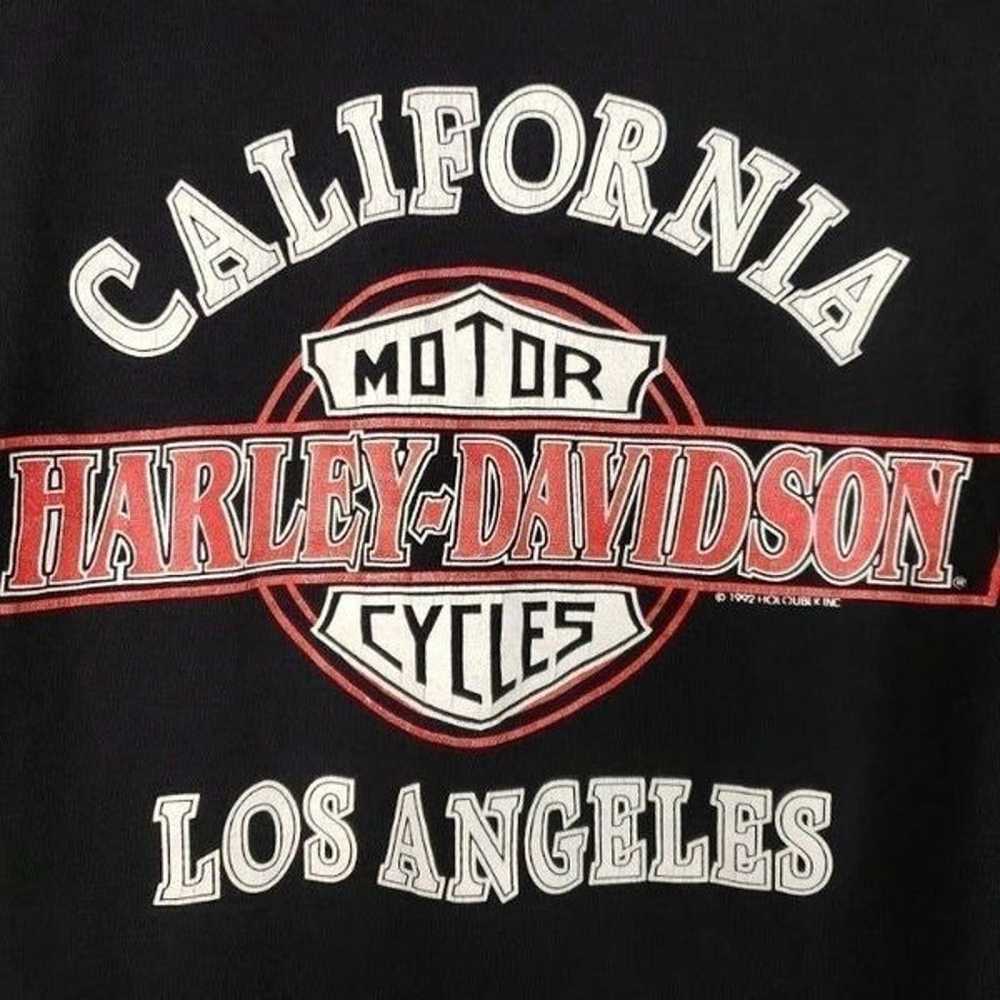 Harley Davidson Santa Claus T Shirt - image 5