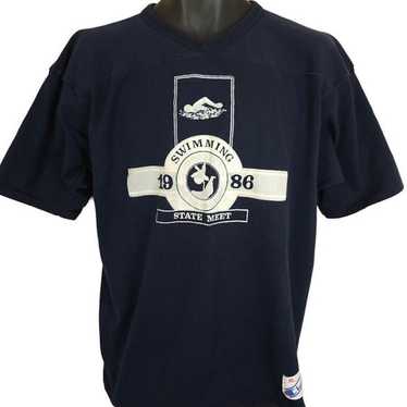 Minnesota Swimming State Meet T Shirt Jersey Vint… - image 1