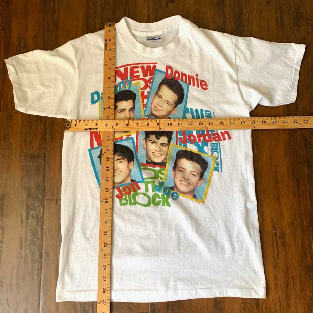 VINTAGE New Kids on the Block T-Shirt NKOTB 80s B… - image 12