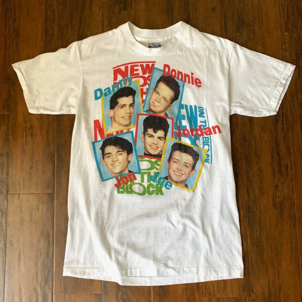 VINTAGE New Kids on the Block T-Shirt NKOTB 80s B… - image 6