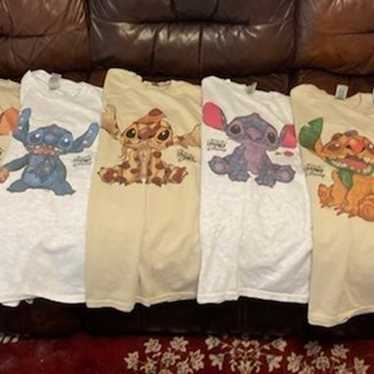 Stitch crashes Disney t-shirt lot - image 1