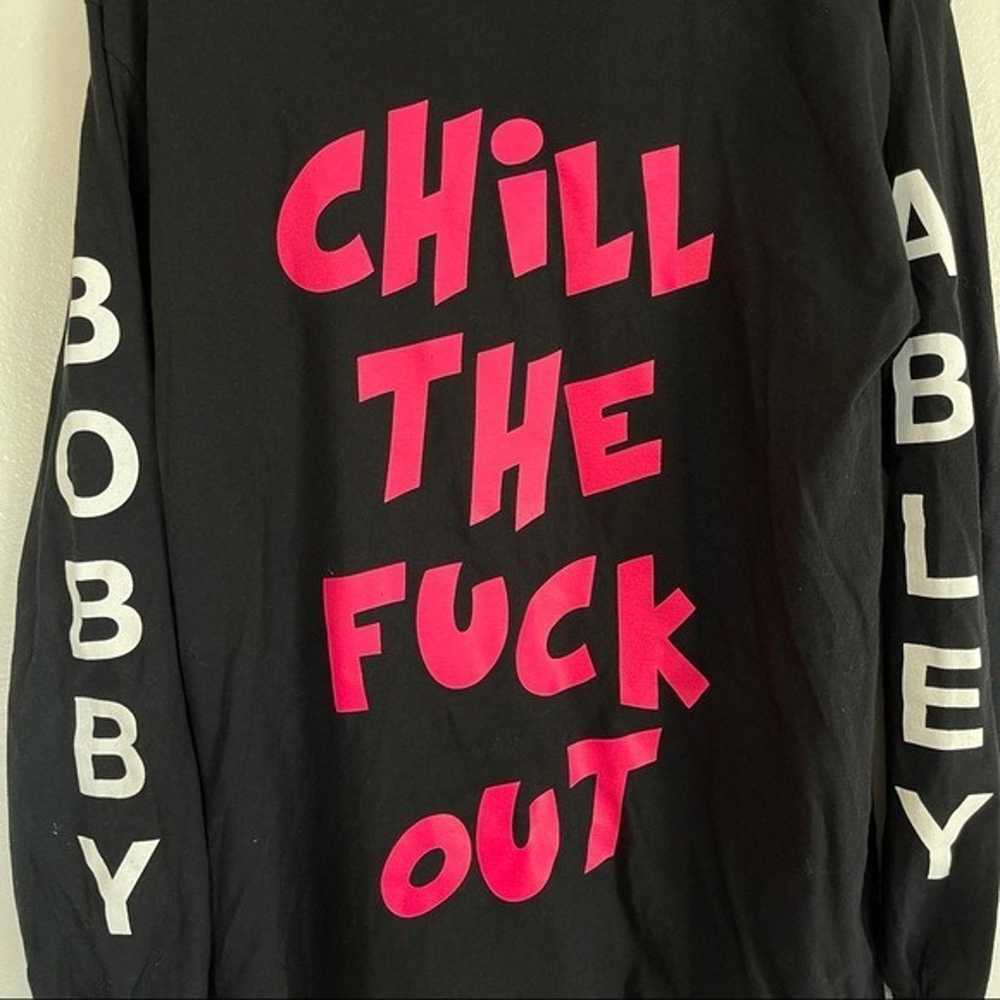 Bobby Abley Unique One of A Kind Printed Long Sle… - image 3