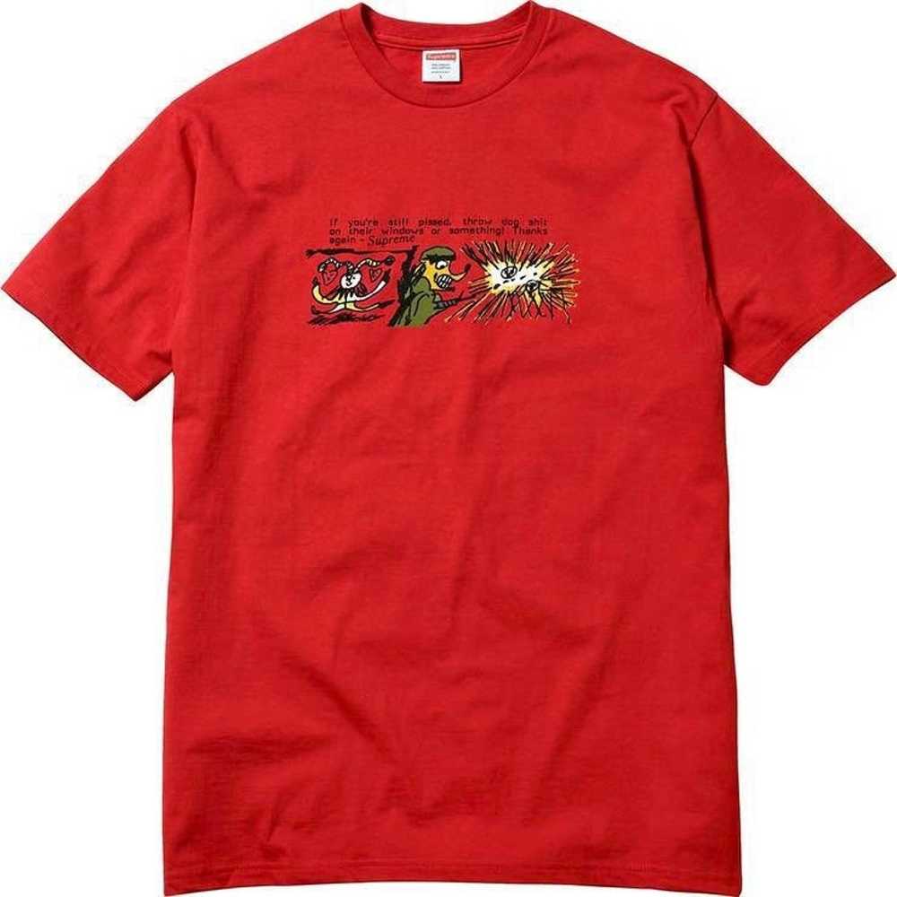 Supreme Dog Sh*t Tee in Red - image 4