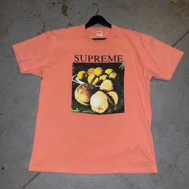 Supreme Still Life Peaches FW18 Graphic T-Shirt - image 1