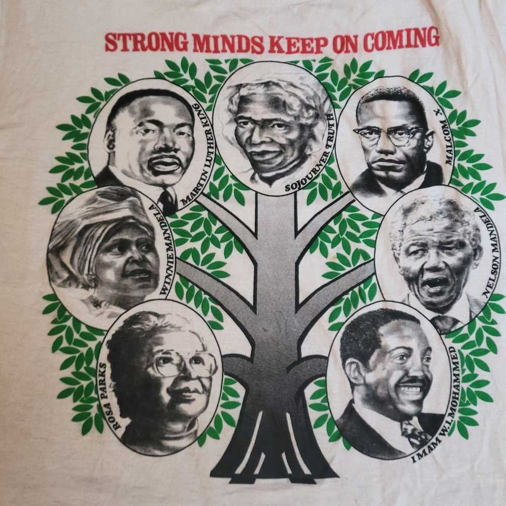 Vintage Single Stitch Black History Family Tree R… - image 2