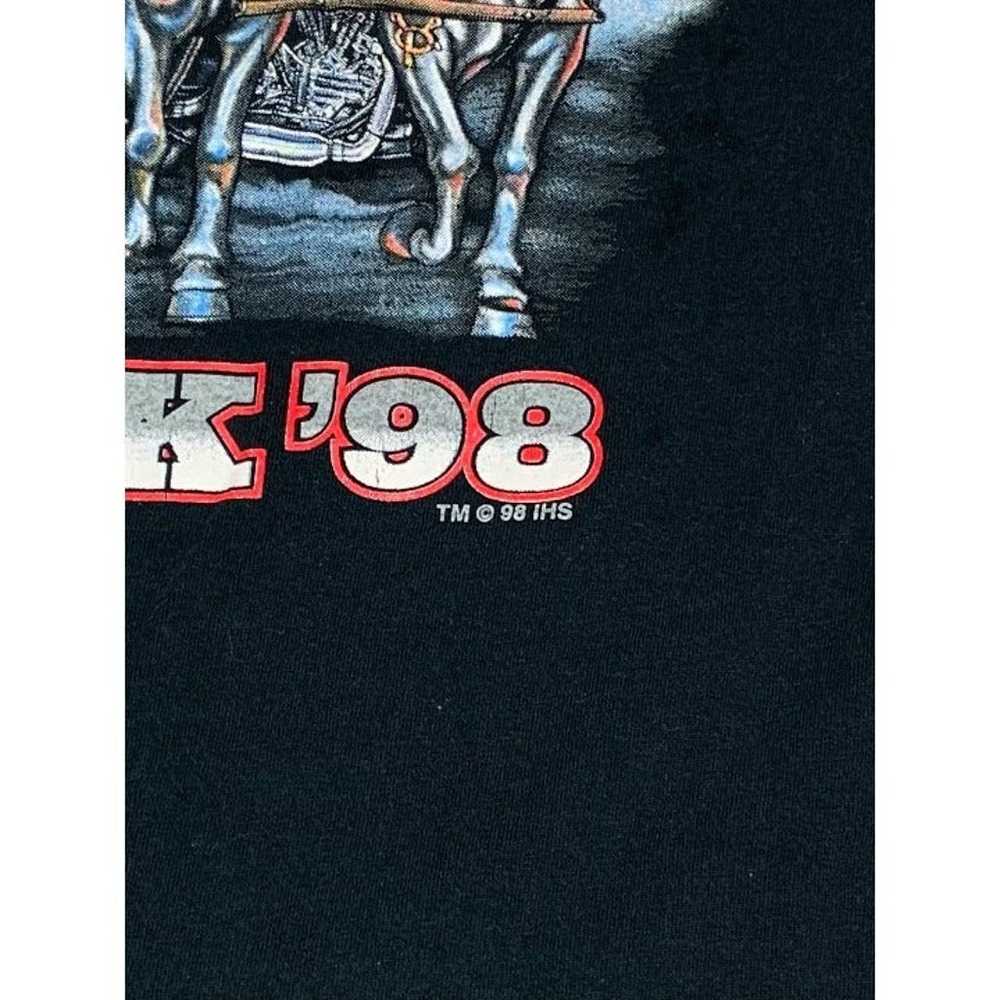 Vintage 90s Iron Horse Saloon Bike Week T-Shirt L… - image 5