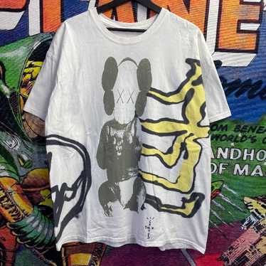 Cactus Jack KAWS Fragment Collab Tee Shirt size L… - image 1