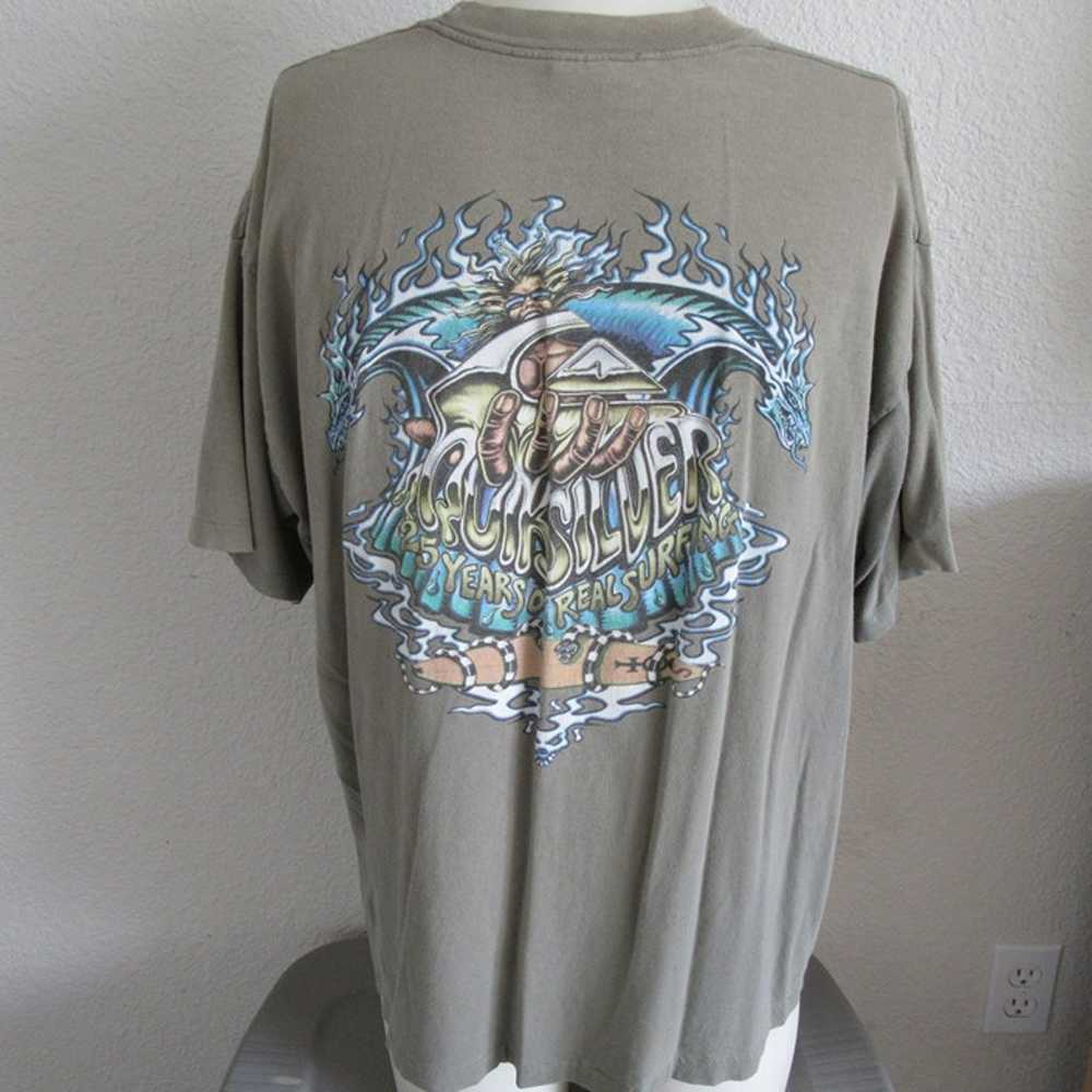 Vintage 90's Men's Size XL Quiksilver 25 Years Re… - image 5