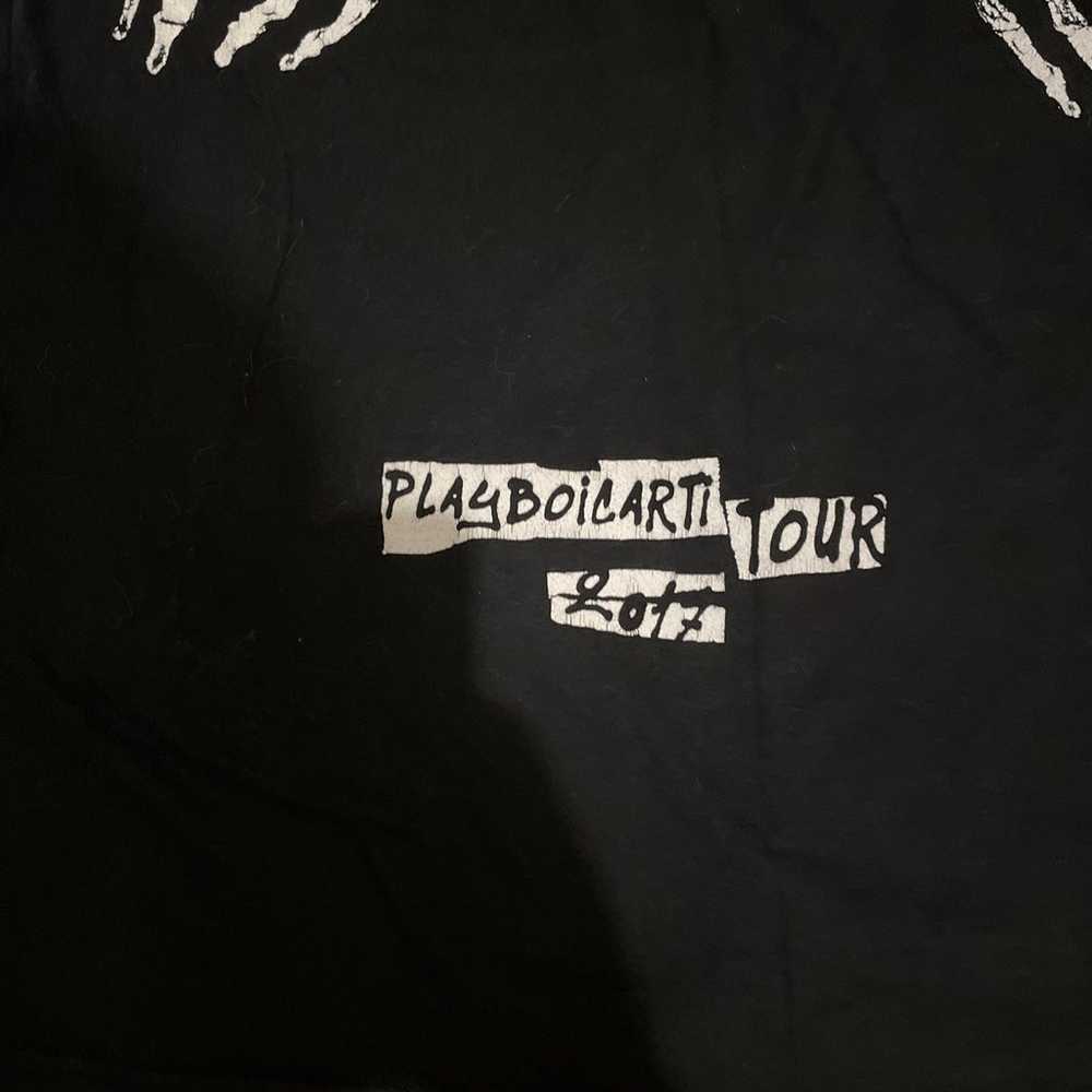 2017 Playboi Carti Tour Official Merch Shirt X-La… - image 4