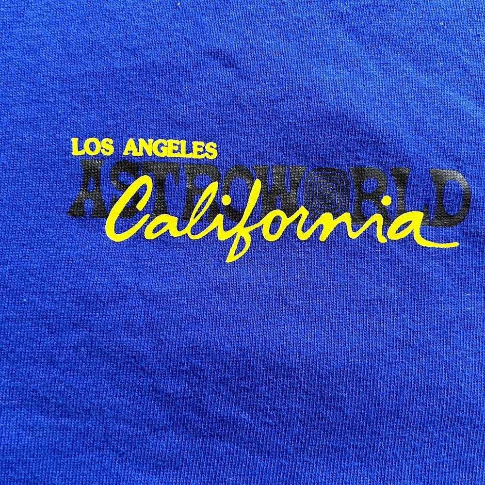 Travis Scott Astroworld Blue LA Exclusive Shirt S… - image 5